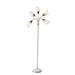 Wade Logan® Cailani 67" Tree Floor Lamp Metal in White | 67 H x 10 W x 10 D in | Wayfair AC20341D0AE8414684ABD0B99D550653