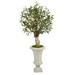 3.5' Olive Artificial Tree in Sand Colored Urn - 20"