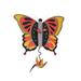 Allen Designs Flutterby Resin Butterfly Decorative Pendulum Wall Clock - 13.25 X 11.75 X 2 inches