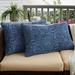 Humble + Haute Maven Capri Outdoor/Indoor Corded Pillow Set of Two 16in x 16in x 6in