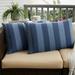 Humble + Haute Preview Capri Outdoor/Indoor Knife Edge Pillow Set of Two 24in x 14in x 6in