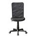 Mobili Armless Mesh Task Office Chair, Black