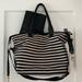 Kate Spade Bags | Kate Spade Black & White Striped Brynne Nylon Diaper Bag | Color: Black/White | Size: Os