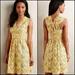 Anthropologie Dresses | Anthro Plenty Tracy Reese Yellow Crochet Lace Overlay A-Line Dress | Color: Gray/Yellow | Size: Various