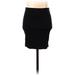 Shein Casual Skirt: Black Solid Bottoms - Women's Size X-Small