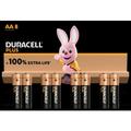 Duracell - Plus-AA K8 Pile LR6 (aa) alcaline(s) 1.5 v 8 pc(s) Y071192