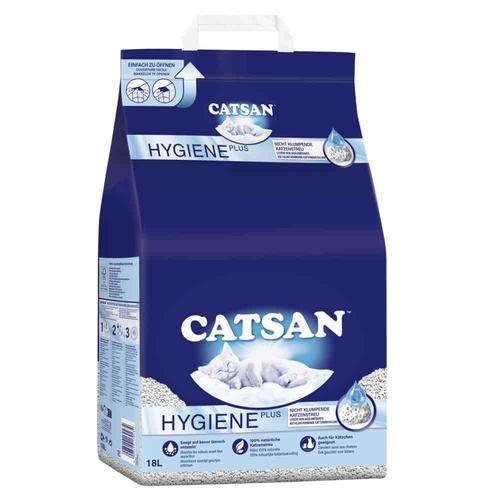 18l Hygiene plus Catsan Katzenstreu zum Sonderpreis!