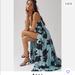 Anthropologie Dresses | Anthropologie Hutch Floral Wrap Maxi Dress. Nwot | Color: Blue/Green | Size: S