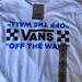 Vans Shirts & Tops | Brand New Boys Vans Long Sleeve T-Shirt | Color: White | Size: Mb