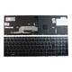 Power4Laptops UK Layout With Pointer Grey Frame Backlit Black Replacement Laptop Keyboard Compatible With HP Zbook 15 G6