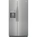 Frigidaire 36" Side by Side 25.6 cu. ft. Refrigerator, Stainless Steel in Gray | 69.88 H x 36.13 W x 35.88 D in | Wayfair GRSS2652AF