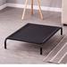 Tucker Murphy Pet™ Brezlyn off the Ground Four Seasons Universal Cot Polyester in Black | 8.26 H x 41.33 W x 27.55 D in | Wayfair
