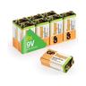 Gp Super Alkaline 9V-Block 6LR61 Bulk Box - Gp Batteries