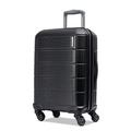 American Tourister Stratum XLT 2.0 Erweiterbares Hardside Gepäck mit Spinner Rädern, Schwarz (Jet Black), 20-Inch Carry-On, Stratum XLT 2.0 erweiterbares Hartschalengepäck mit Spinnrollen