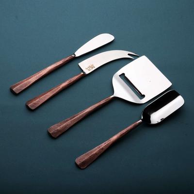 INOX Ridge Cheese Knives 4 Pc. Set