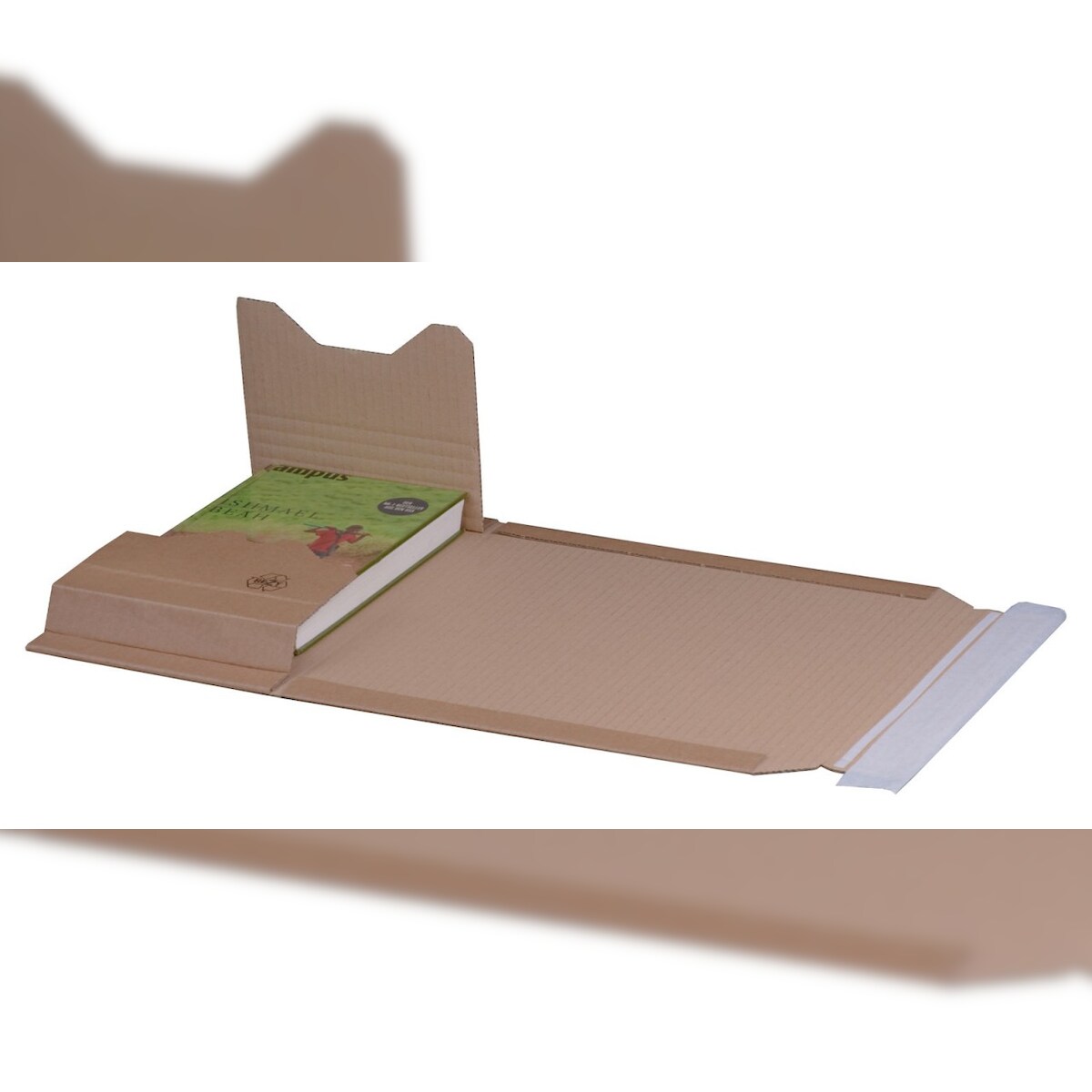 smartboxpro 1800 x Buchverpackung. braun A5+, 249x165mm Image