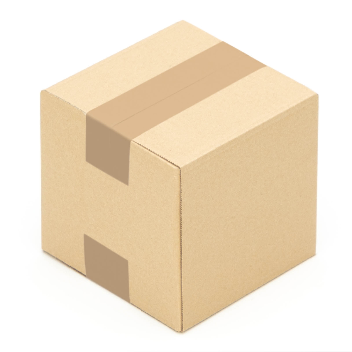 KK Verpackungen 600 Faltkartons 150 x 150 x 150 mm Kartons 15 x 15 x 15 cm Versandkartons Wellpappe Image