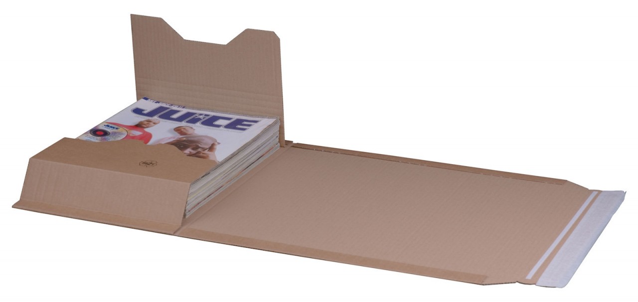 smartboxpro 25 x Buchverpackung braun C4, 328x255mm Image