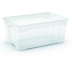 5 x R Box Aufbewahrungsbox 45 Liter, 56,5 x 38 x 26 cm