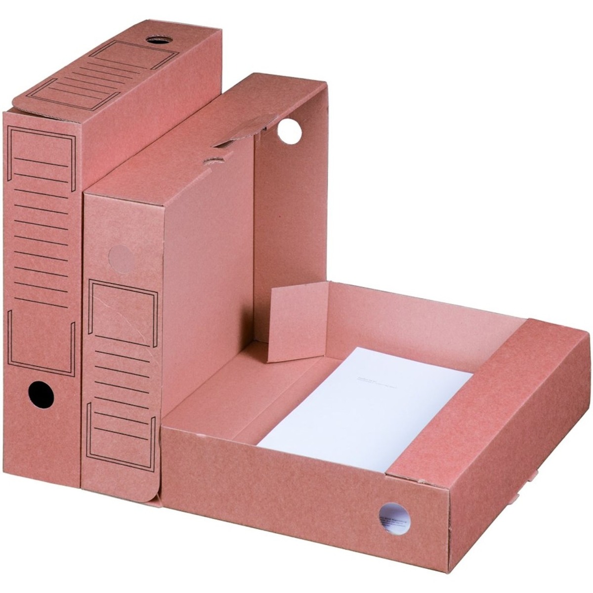 smartboxpro 960 x SBP ARCHIV-ABLAGEBOX, 252x70x317mm, wiederverschließbar, Rückenbreite 7,5 cm Image