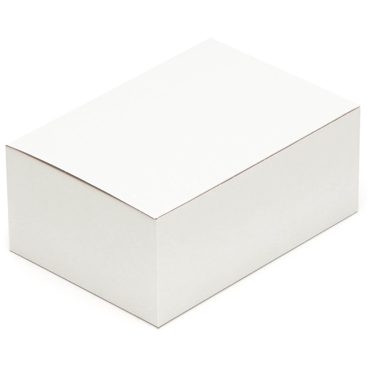 KK Verpackungen 800 Automatikboden Kartons 305 x 215 x 125 mm Blitzboden Kartons Versandkartons weiß Image