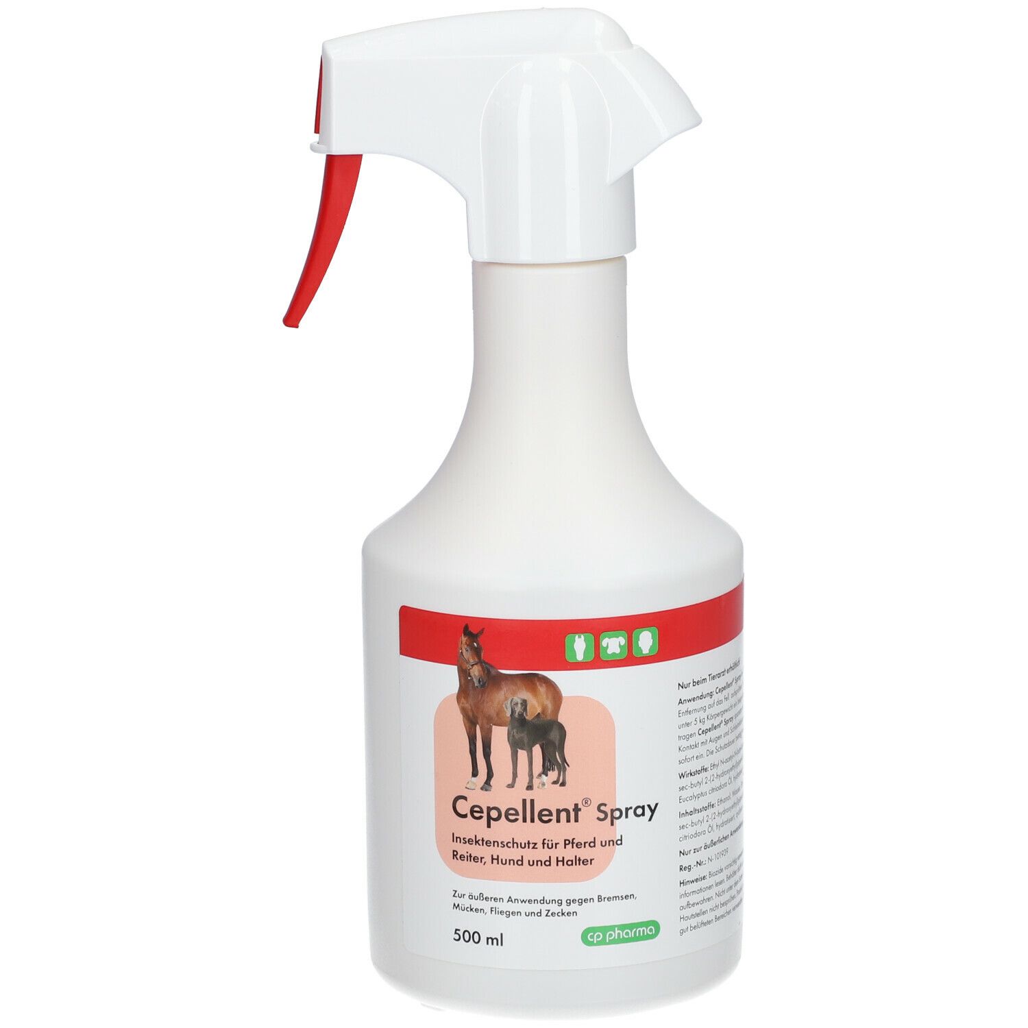 CP Cepellent Spray Insektenschutz f.Tier u.Mensch 500 ml Sprühflasche Image