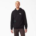 Dickies Men's Vincent Alvarez Embroidered Hoodie - Black Size L (TWV01)