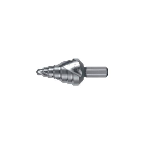 Stufenbohrer Bohrber.6-25mm HSS Spiralnut Stufen 7