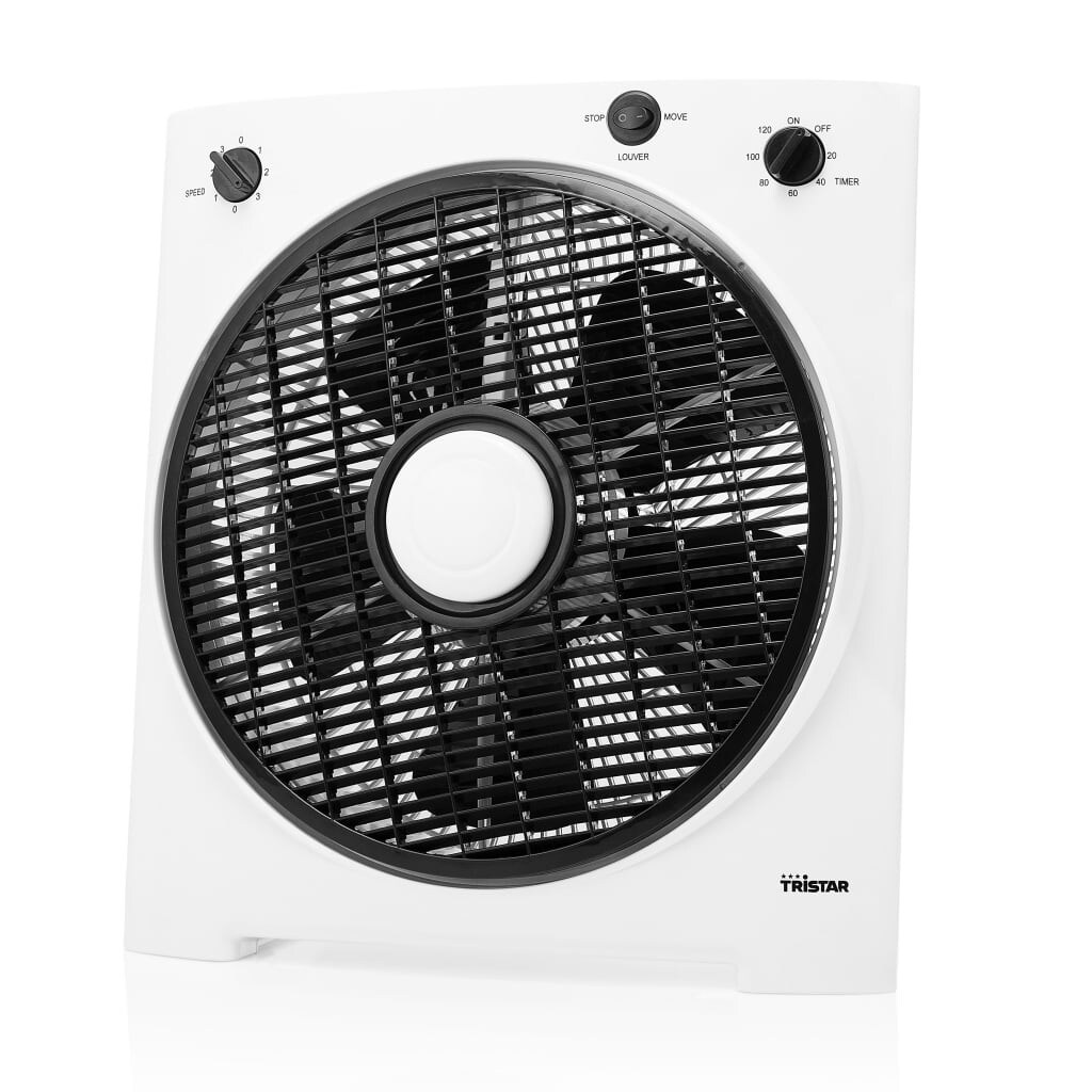 Tristar Tischventilator VE-5858 30W 30cm Weiß und Schwarz Image