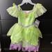 Disney Costumes | Disney Store Tinker Bell Girls Size 4 Costume, Nwt | Color: Green | Size: 4