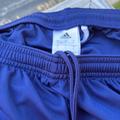 Adidas Shorts | Adidas Mens Shorts, Tie In Front, Size Large, Navy Blue And White | Color: Blue/White | Size: L