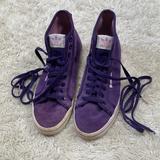 Adidas Shoes | Adidas Originals Purple And Pink Suede Lace Up High Top Sneakers Size Womens 8 | Color: Pink/Purple | Size: 8