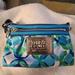 Coach Bags | Coach Poppy Multi Color Wristlet | Color: Blue | Size: Os