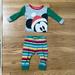 Disney Pajamas | Baby Boys Christmas Mickey Mouse Pajamas | Color: Gray/Red | Size: 9-12mb