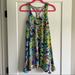 Lilly Pulitzer Dresses | Lilly Pulitzer Hankerchief Hem Dress Wore While Pregnant Size Xxs | Color: Blue/Green | Size: Xxs