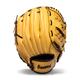 Franklin Sports Baseball and Softball Glove - Field Master - Baseball and Softball Mitt - Adult and Youth Camel Glove - Right Hand Throw - 12.5"