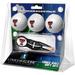 Texas Tech Red Raiders 3-Pack Golf Ball Gift Set with Black Crosshair Divot Tool