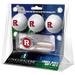 Rutgers Scarlet Knights 3-Ball Golf Ball Gift Set with Kool Divot Tool