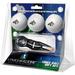 Montana State Bobcats 3-Pack Golf Ball Gift Set with Black Crosshair Divot Tool