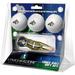 Montana State Bobcats 3-Pack Golf Ball Gift Set with Gold Crosshair Divot Tool