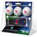Dayton Flyers 3-Pack Golf Ball Gift Set with Black Hat Trick Divot Tool