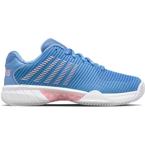 K-SWISS TENNIS Damen Tennisoutdoorschuhe Damen Tennisschuhe Hypercourt Express 2, Größe 39 in Blau