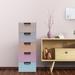 Rebrilliant Journii 5-Drawer Plastic Storage Cabinet, 11.81" X 15.75" X 33.07" Plastic | 33.07 H x 15.75 W x 11.81 D in | Wayfair