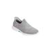 Women's The Slip-Ins™ Hands-Free Sneaker by Skechers in Grey (Size 8 M)