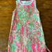 Lilly Pulitzer Dresses | Lilly Pulitzer Girls Youth Size 10. Worn Once. | Color: Green/Pink | Size: 10g
