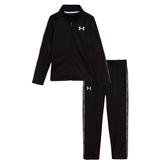Under Armour Matching Sets | New Under Armour Track Suit Joggers 2 Piece Set Black Size 2t Nwt | Color: Black/White | Size: 2tb
