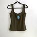 Free People Tops | Intimately Free People Tank Top | Color: Green/Tan | Size: M