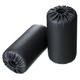 Foam Foot Pads Rollers Set of a Pair (7"x3.5"x20mm) for Home Gym Exercise Machines Equipments Replacements with 1 Inch Rod