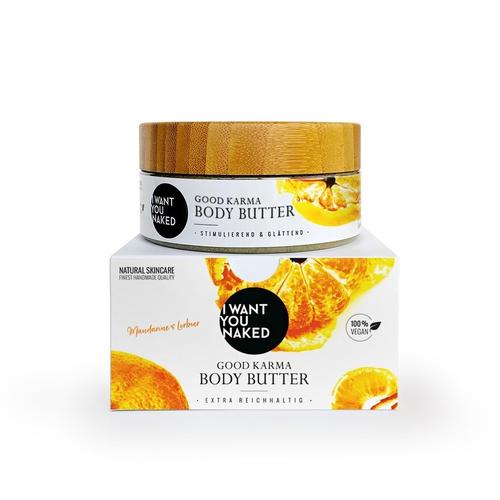I WANT YOU NAKED – Good karma BODY BUTTER FOR HEROES Körperbutter 200 ml