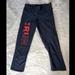 Under Armour Pants & Jumpsuits | Capri Under Armour Workout Leggings | Color: Black/Red | Size: S
